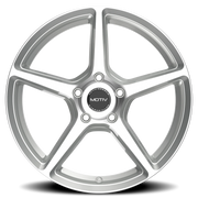 Motiv Blade 16x7.5 +40 5x108mm 73.1mm Gloss Silver Machined Face