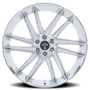 DUB Blaze 24x10 +30 6x135mm 87.1mm Chrome