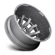 Fuel Blitz Dually 20x8.25 -246 8x210mm 154.3mm Brushed Gunmetal Tinted Clear
