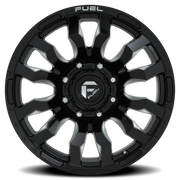 Fuel Blitz 17x9 -12 8x170mm 125.1mm Gloss Black Milled