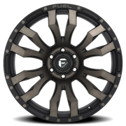 Fuel Blitz 20x9 +1 6x135mm 87.1mm Matte Black Double Dark Tint