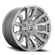 Fuel Blitz 20x9 +1 5x127mm 71.5mm Brushed Gunmetal Tinted Clear