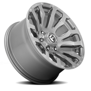 Fuel Blitz 20x9 +20 8x180mm 124.2mm Brushed Gunmetal Tinted Clear