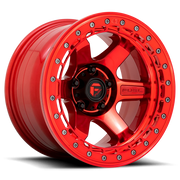 Fuel Block Beadlock 17x8.5 +0 6x139.7mm 106.1mm Candy Red Candy Red Ring