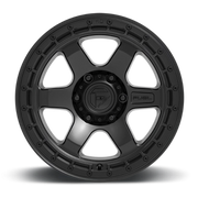 Fuel Block 17x9 +1 5x127mm 71.5mm Matte Black Black Ring