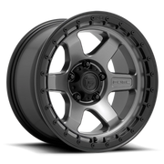 Fuel Block 18x9 +20 5x127mm 71.5mm Matte Gunmetal Black Ring