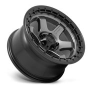 Fuel Block 18x9 +20 5x127mm 71.5mm Matte Gunmetal Black Ring