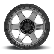 Fuel Block 18x9 +1 5x127mm 71.5mm Matte Gunmetal Black Ring