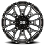 XD Series Boneyard 18x9 +0 5x114.3mm 78.1mm Gloss Black Milled