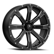 MSA Bounty 20x7 +10 4x137mm 112mm Satin Black Milled