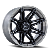Fuel Brawl 20x10 -18 8x170mm 125.1mm Gloss Black Brushed Dark Tint