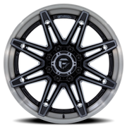 Fuel Brawl 24x12 -44 8x170mm 125.1mm Gloss Black Brushed Dark Tint