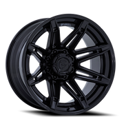 Fuel Brawl 22x10 -18 6x139.7mm 106.1mm Matte Black Gloss Black Lip