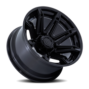 Fuel Brawl 24x12 -44 8x180mm 124.2mm Matte Black Gloss Black Lip