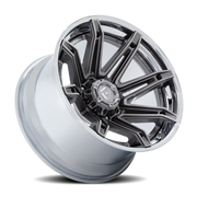 Fuel Brawl 22x10 -18 8x170mm 125.1mm Platinum Chrome Lip