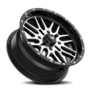 MSA Brute 14x7 +10 4x110mm 86mm Gloss Black Machined