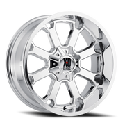 XD Series Buck 25 20x10 -24 8x180mm 124.2mm Chrome