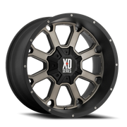 XD Series Buck 25 20x14 -76 5x127mm 78.3mm Matte Black Dark Tint