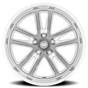 US Mags Bullet 17x7 +1 5x120.65mm 72.56mm Textured Gunmetal Milled