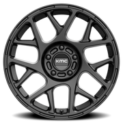 KMC Bully 17x8 +38 5x110mm 72.6mm Satin Black