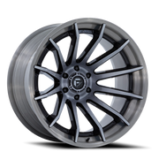 Fuel Burn 22x12 -44 5x127mm 71.5mm Gloss Black Brushed Dark Tint