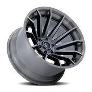 Fuel Burn 24x12 -44 5x127mm 71.5mm Gloss Black Brushed Dark Tint