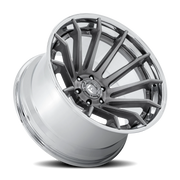 Fuel Burn 22x12 -44 6x139.7mm 106.1mm Platinum Chrome Lip
