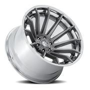 Fuel Burn 22x12 -44 5x127mm 71.5mm Platinum Chrome Lip