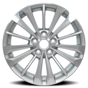 OE Wheels CA25 18x8.5 +41 5x120mm 66.9mm Gloss Silver Machined