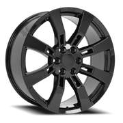 OE Wheels CA82 22x9 +31 6x139.7mm 78.1mm Black