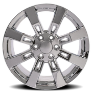 OE Wheels CA82 22x9 +31 6x139.7mm 78.1mm Chrome