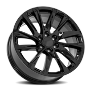 OE Wheels CA90 22x9 +28 6x139.7mm 78.1mm Gloss Black