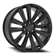 OE Wheels CA91 26x10 +28 6x139.7mm 78.1mm Gloss Black