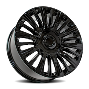 OE Wheels CA92 22x9 +28 6x139.7mm 78.1mm Gloss Black