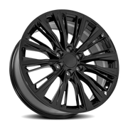 OE Wheels CA93 20x9 +28 6x139.7mm 78.1mm Gloss Black