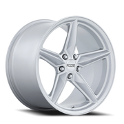 Foose CF8 20x11 +20 5x115mm 71.6mm Gloss Silver