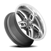 US Mags CTEN 20x8.5 +7 5x120.65mm 72.56mm Matte Gunmetal Milled
