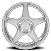 OE Wheels CV01 17x9.5 +56 5x120.65mm 70.3mm Chrome