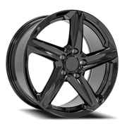 OE Wheels CV02 18x8.5 +56 5x120.65mm 70.3mm Gloss Black