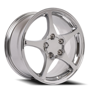 OE Wheels CV05 18x9.5 +65 5x120.65mm 70.3mm Chrome