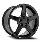 OE Wheels CV06A 18x9.5 +58 5x120.65mm 70.3mm Black