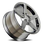 OE Wheels CV06B 19x10 +68 5x120.65mm 70.3mm Chrome