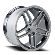 OE Wheels CV07A 18x10.5 +56 5x120.65mm 70.3mm Chrome