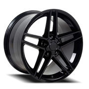 OE Wheels CV07B 19x10 +65 5x120.65mm 70.3mm Black