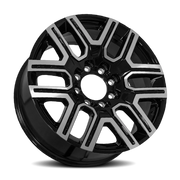OE Wheels CV15 22x9 +35 8x165.1mm 116.7mm Gloss Black Machined
