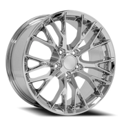 OE Wheels CV22B 19x10 +79 5x120.65mm 70.3mm Chrome
