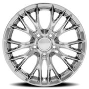 OE Wheels CV22 17x9.5 +54 5x120.65mm 70.3mm Chrome