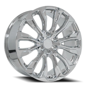 OE Wheels CV30B 22x9 +28 6x139.7mm 78.1mm Chrome