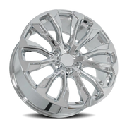 OE Wheels CV30B 22x9 +28 6x139.7mm 78.1mm Chrome