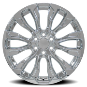 OE Wheels CV30B 22x9 +28 6x139.7mm 78.1mm Chrome
